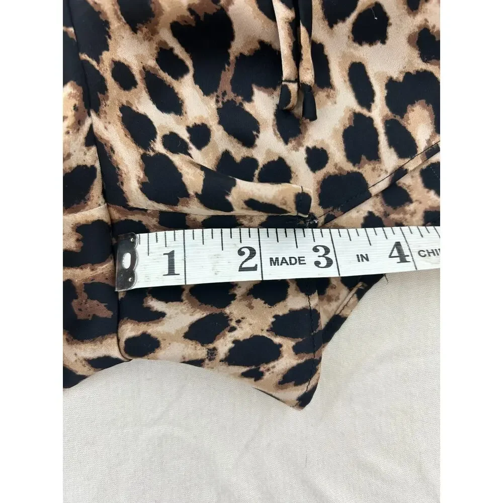 Victorias Secret Pajama Sleep Shorts Cheetah Print XS